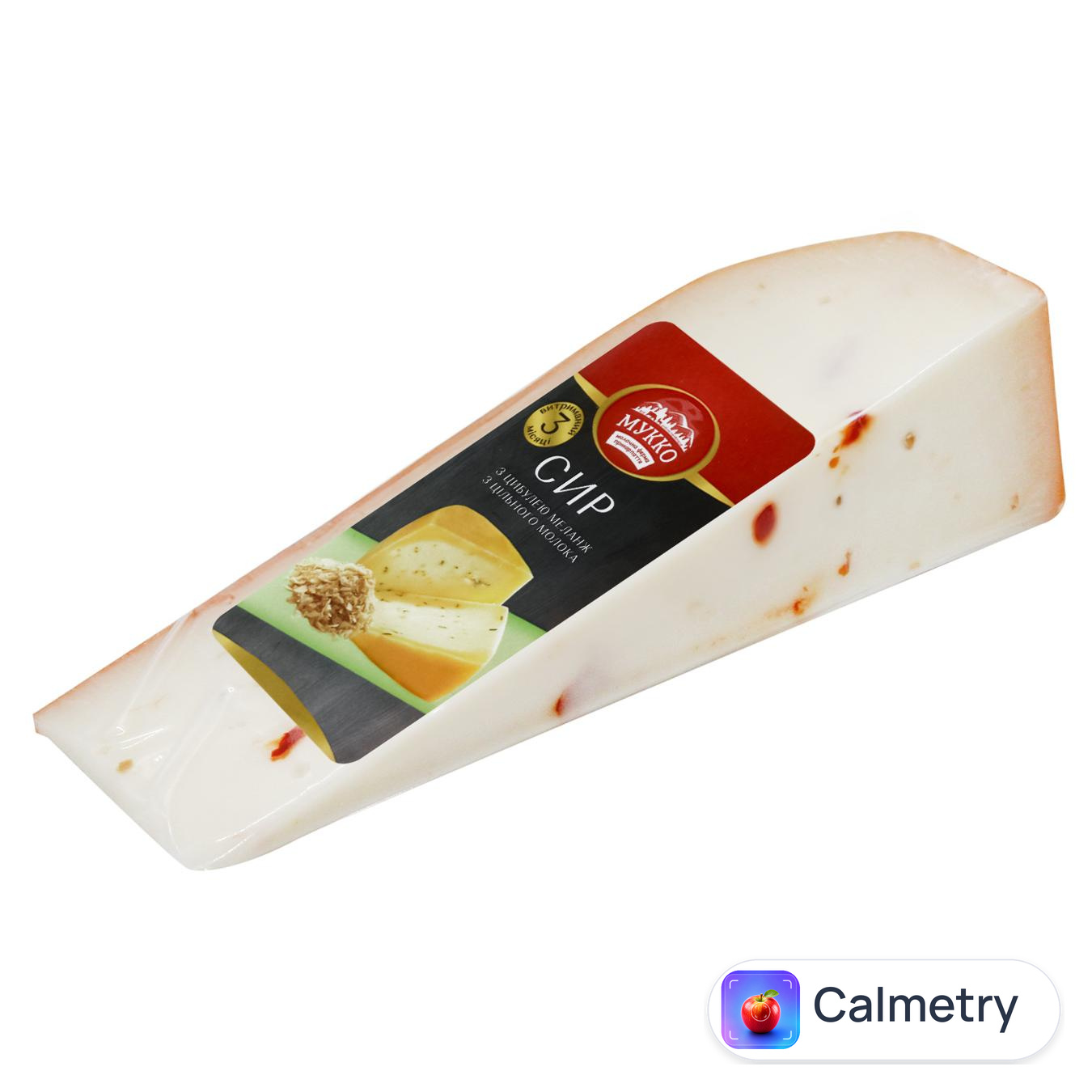 Сир Мукко з цибулею меланж 44,2% — фото продукту
