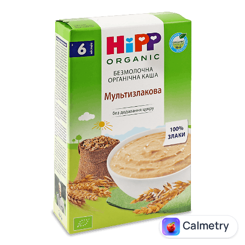 Каша мультизлакова Hipp безмолочна органічна, 200г