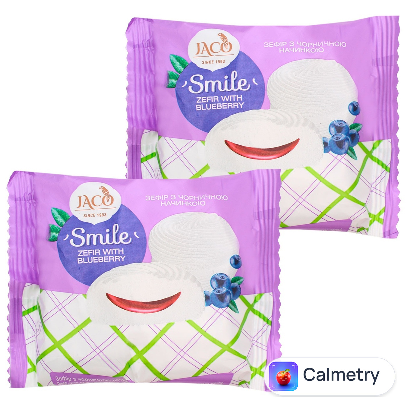 Зефір Жако Smile чорниця 50г