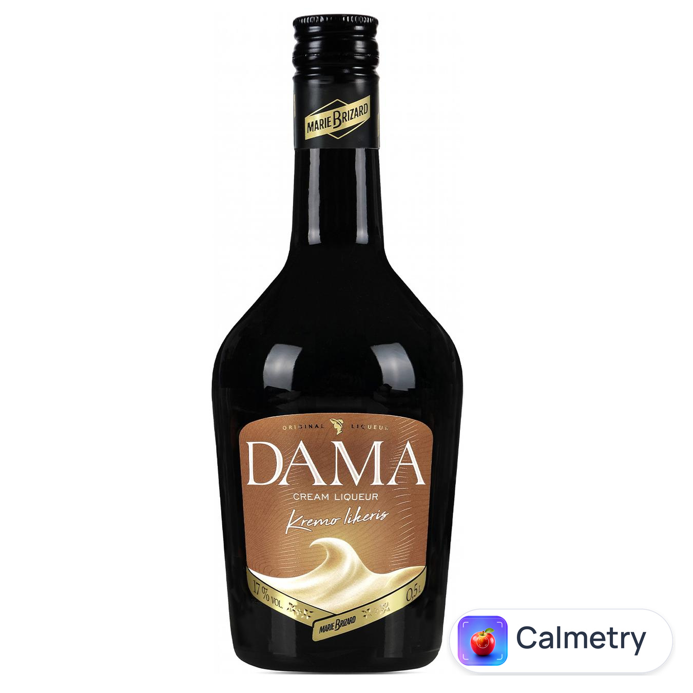 Крем-лікер Dama 17% 0,5л