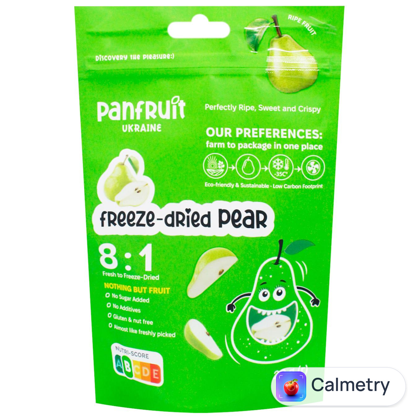 Груша Panfruit сублімована слайси 20г