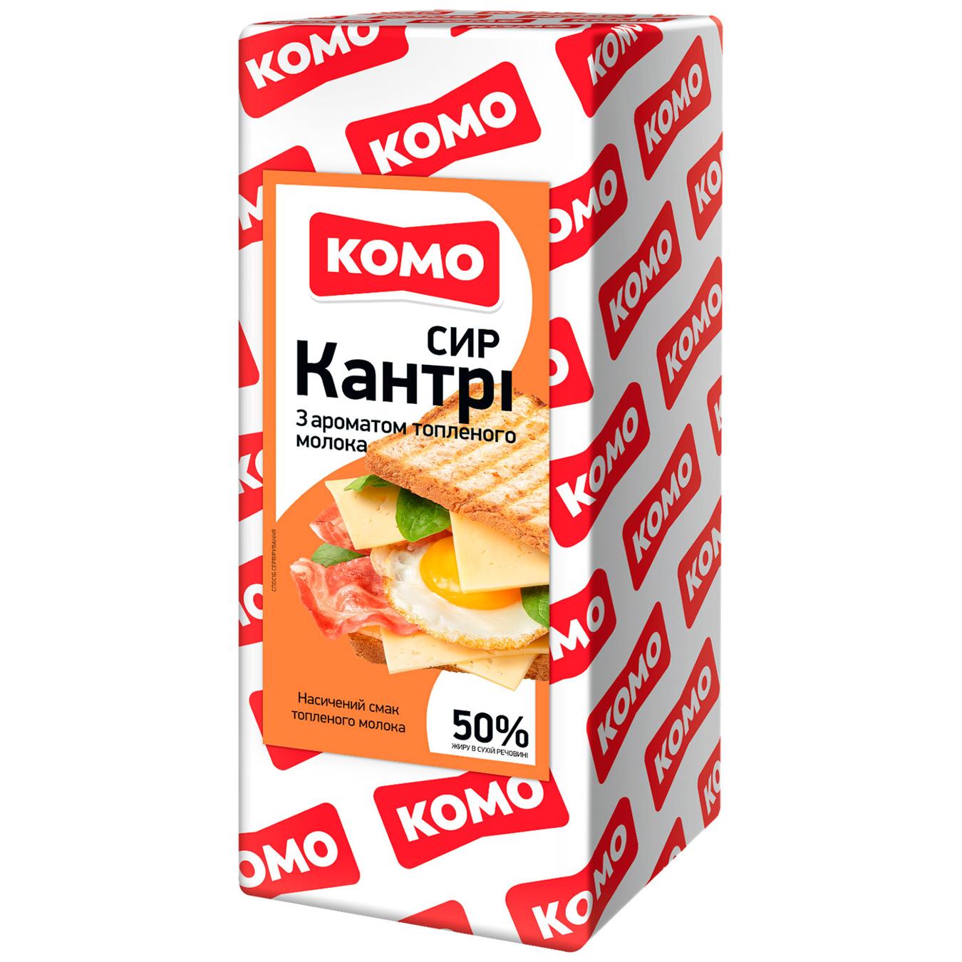Сир Комо Кантрі зі смаком пряженого молока 50% — фото продукту