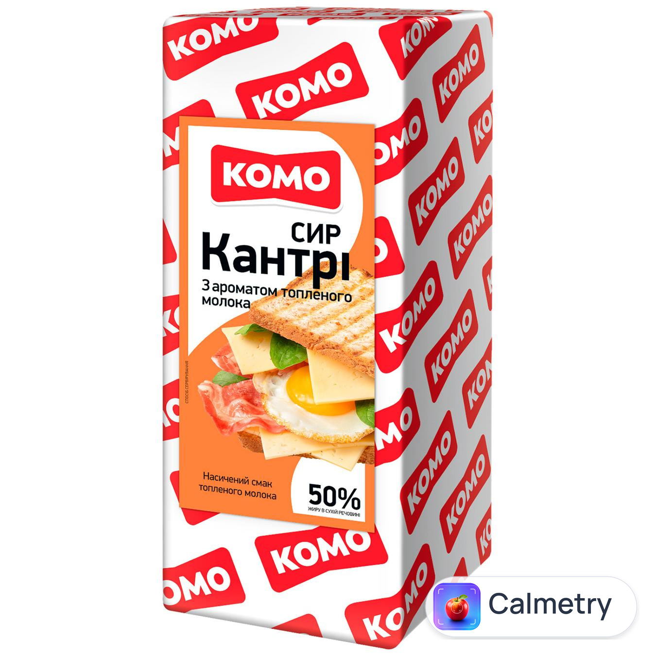 Сир Комо Кантрі зі смаком пряженого молока 50% — фото продукту