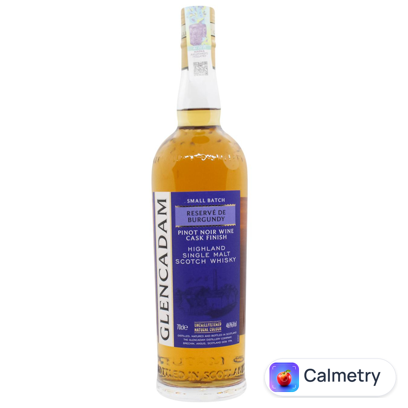 Віскі Glencadam Reserve de Burgundy Pinot Noir Wine Cask Finish 46% 0,7л