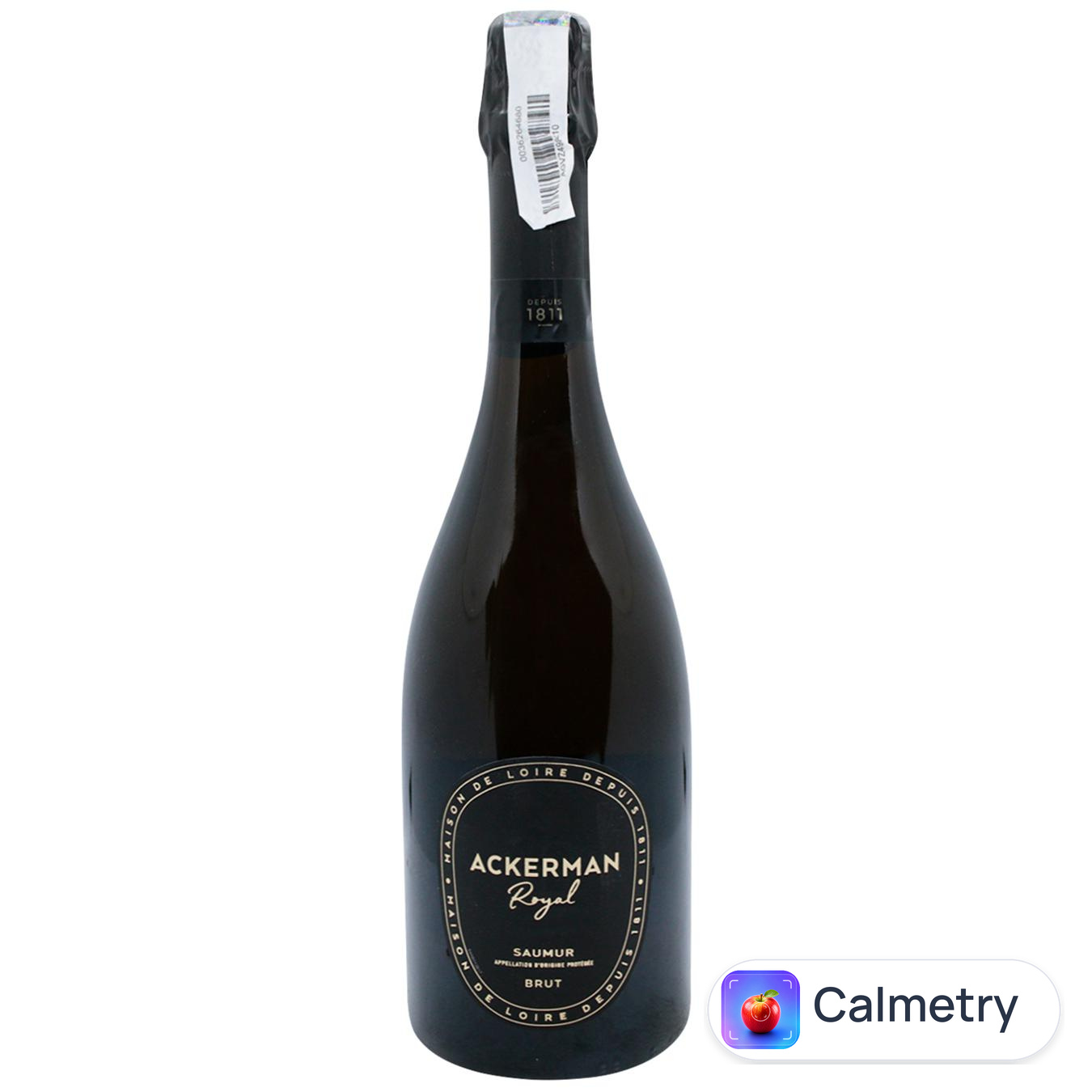 Вино ігристе Ackerman Royal Saumur Brut Millesime біле брют 11,5% 0,75л