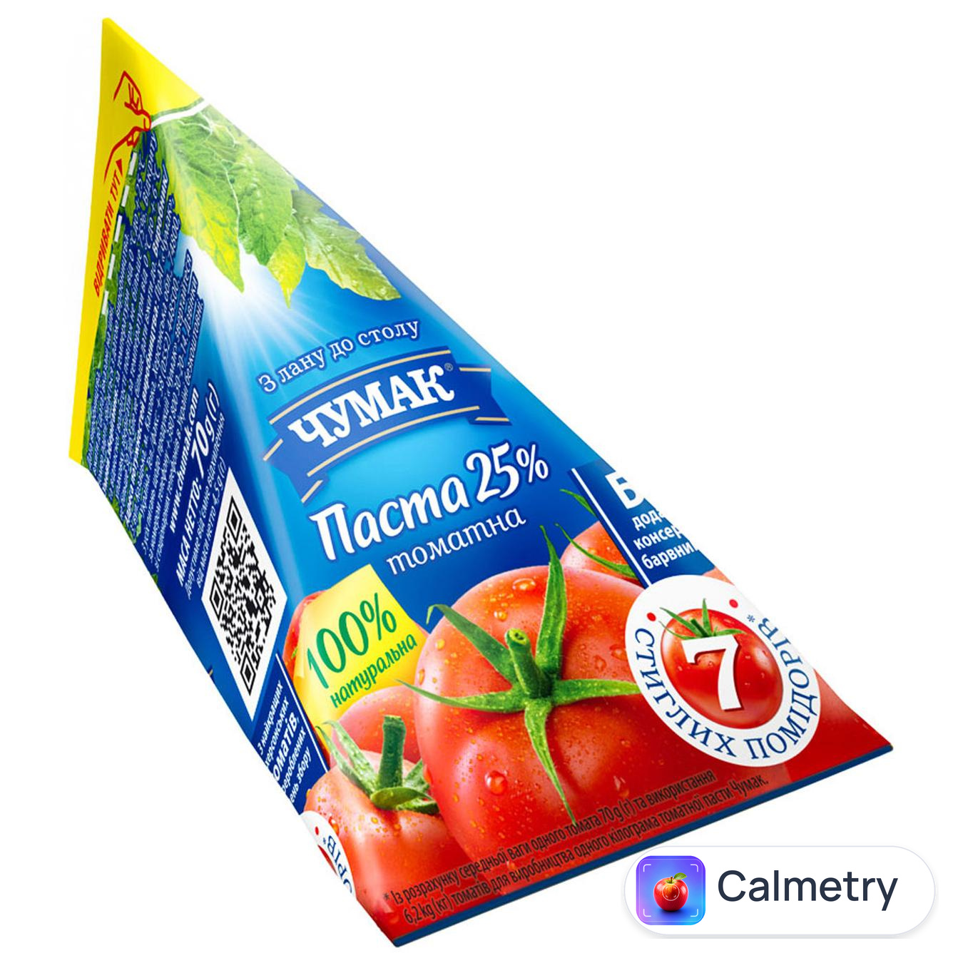 Паста томатна Чумак 25% 70г