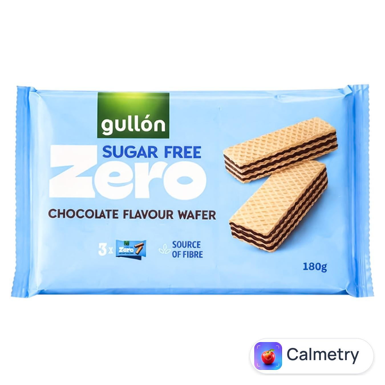 Вафлі Gullon Diet Nature з шоколадом без цукру 180г