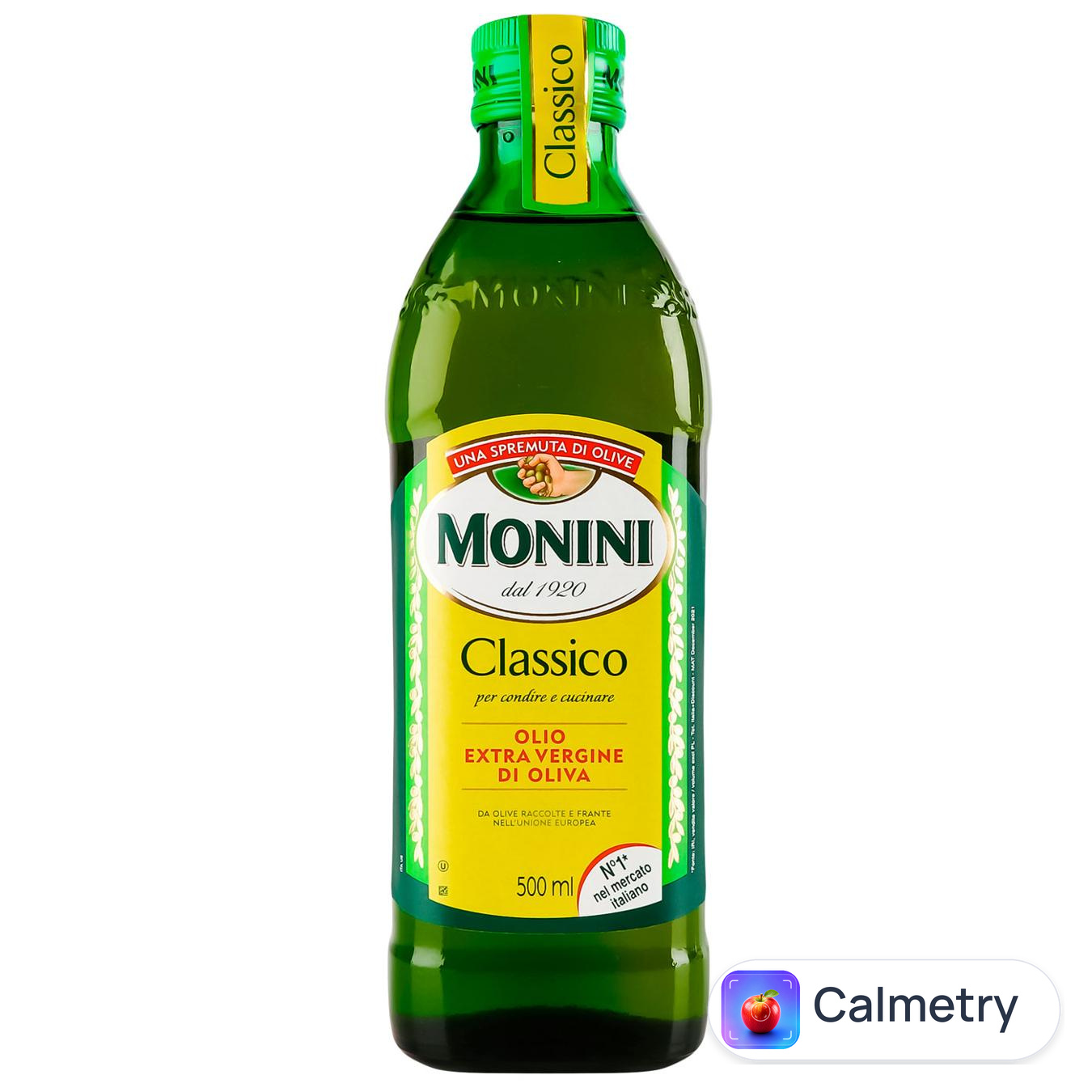 Олія оливкова Monini Extra Virgin першого холодного віджиму 0,5л — фото продукту