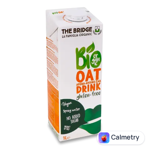 Напій вівсяний The Bridge органічний без глютена 1л