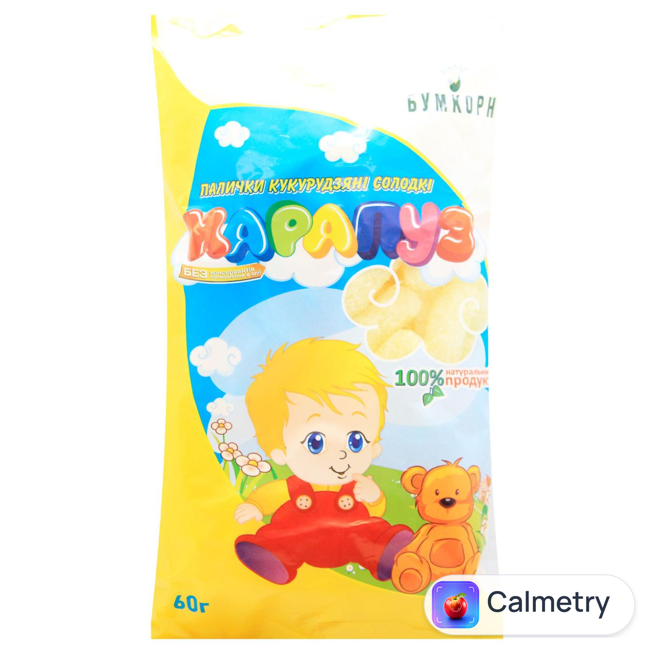 Палички кукурудзяні Бумкорн Карапуз 60г