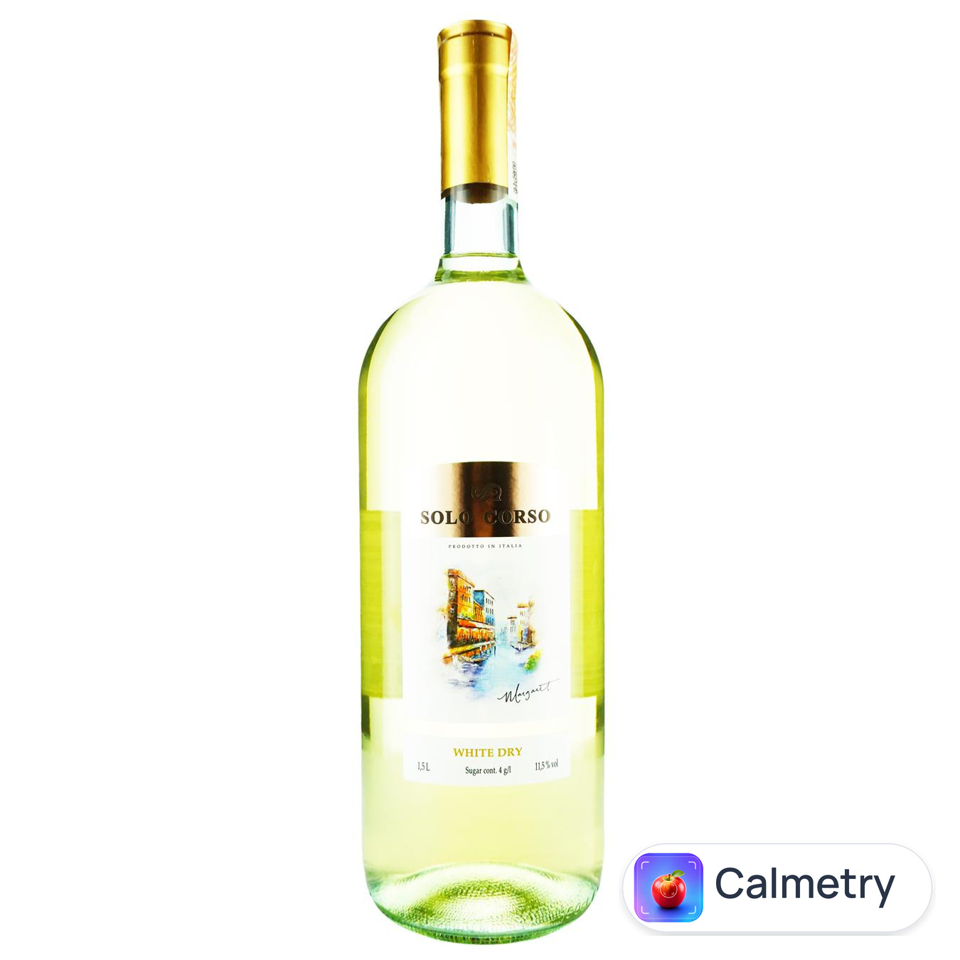Вино Solo Corso біле сухе 11,5% 1,5л