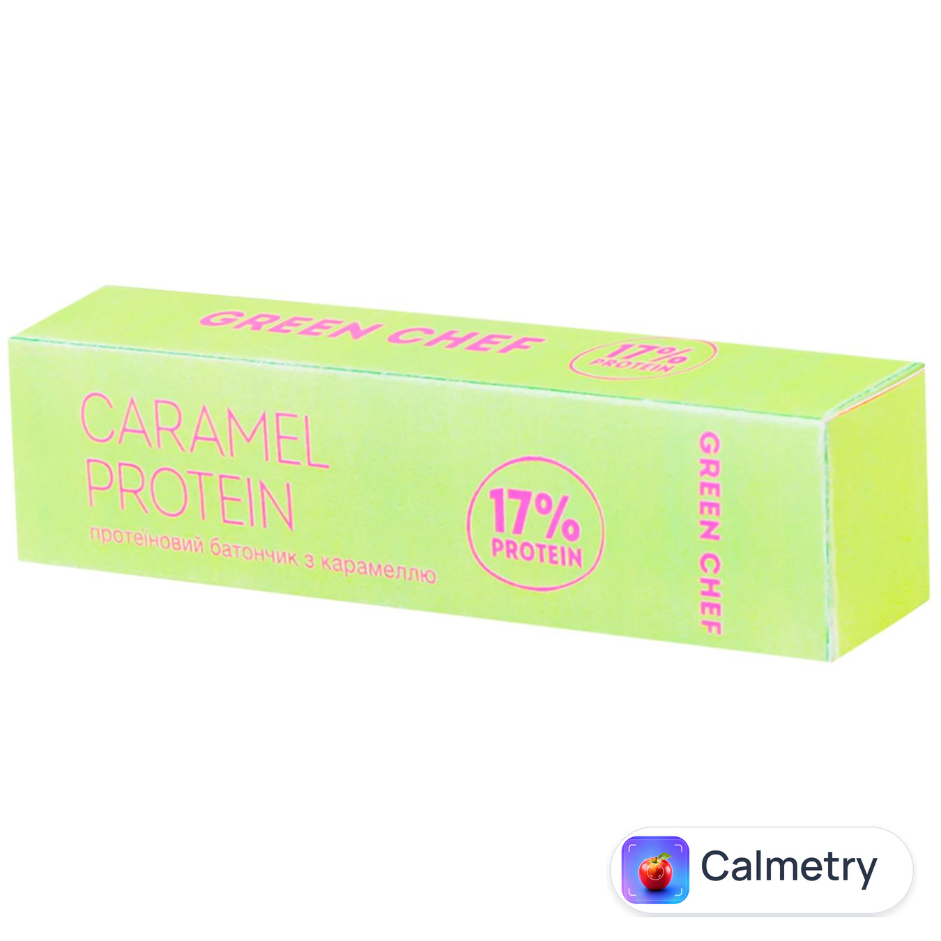 Батончик Green Chef Caramel Protein протеїновий з карамеллю 45г