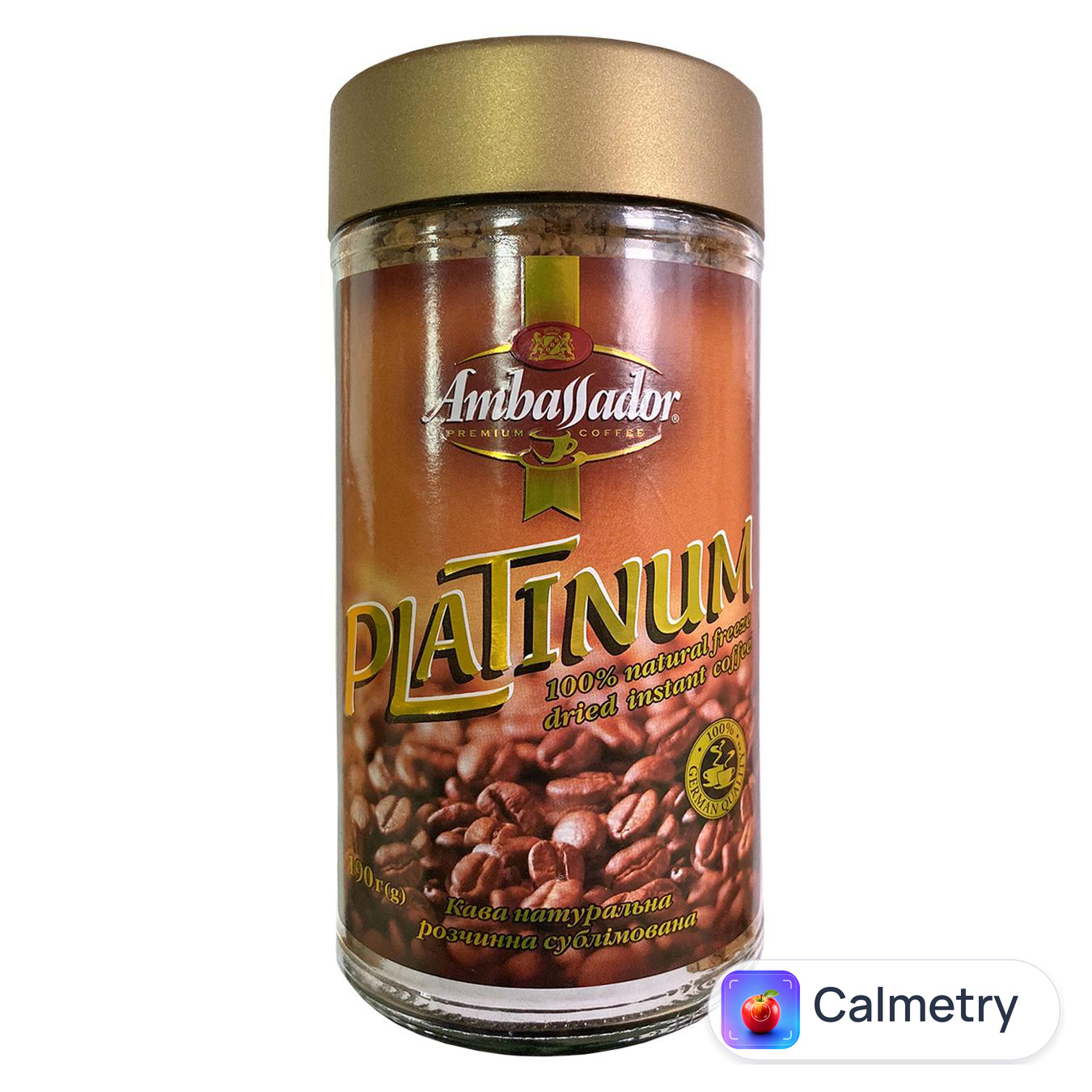 Кава розчинна Ambassador Platinum 190г
