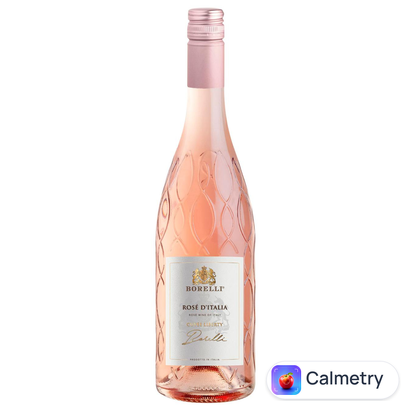Вино Borelli Vino Rosato d'Italia Cuvee Liberty рожеве cухе 12% 0,75л