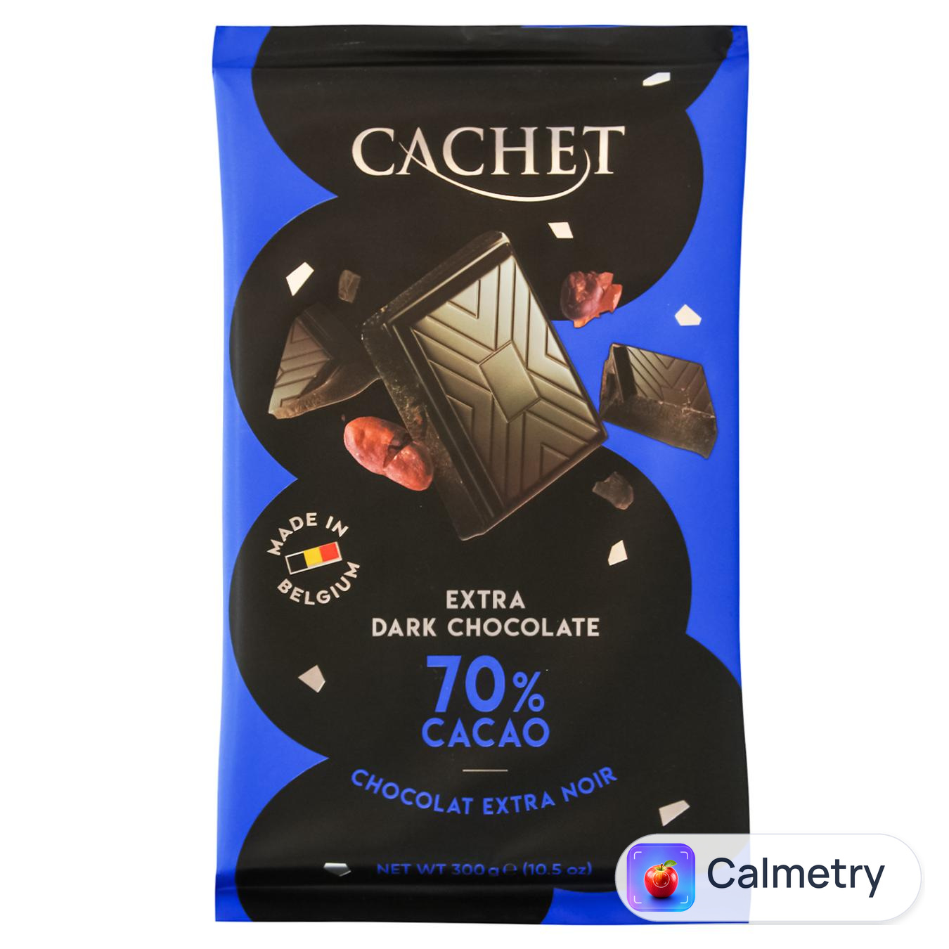 Шоколад чорний Cachet 70% 300г — фото продукту