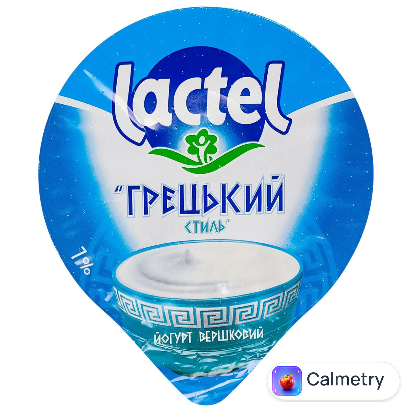 Йогурт Lactel Грецький стиль вершковий 7% 230г — фото продукту