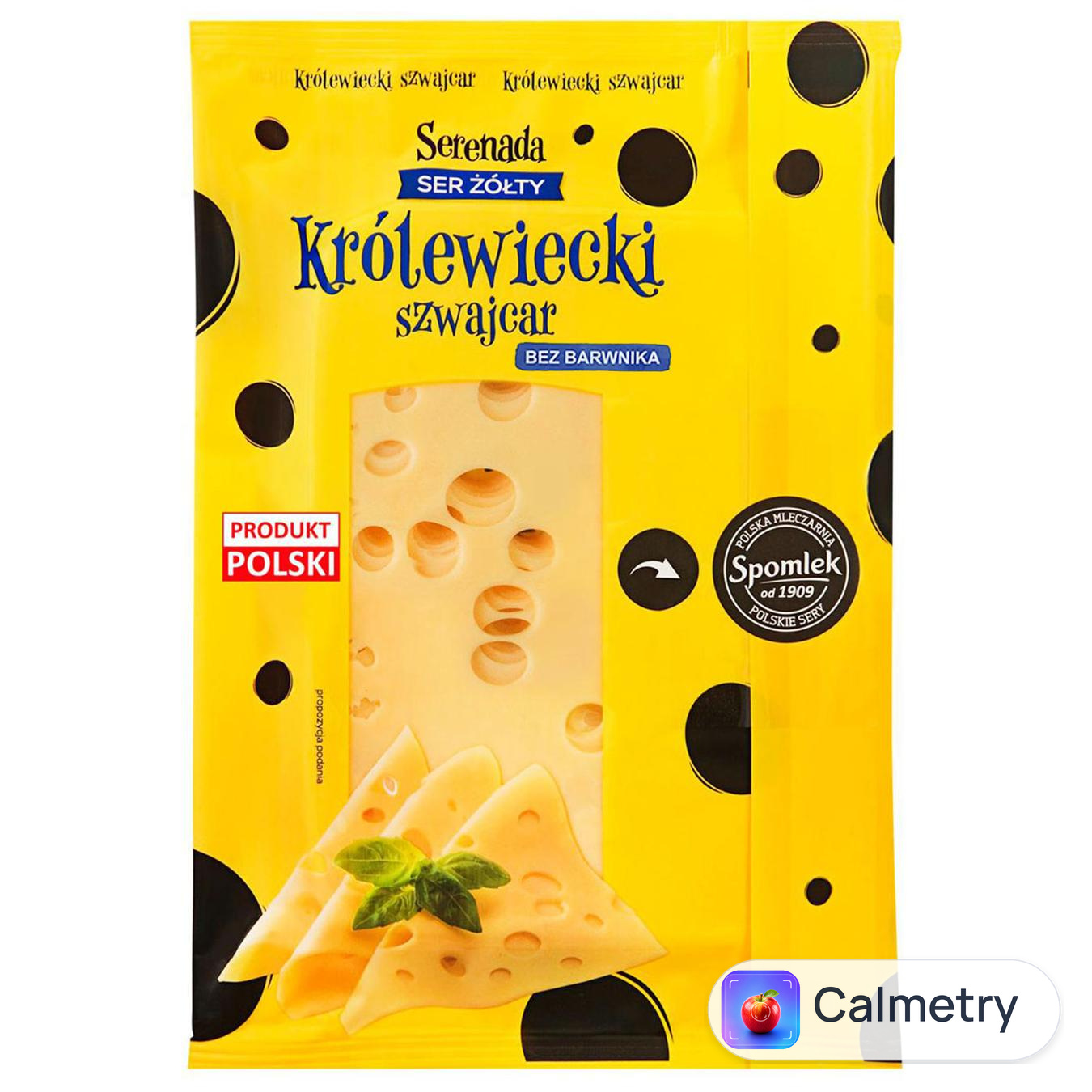 Сир Serenada Кролевецький Швейцар нарізаний 45% 135г