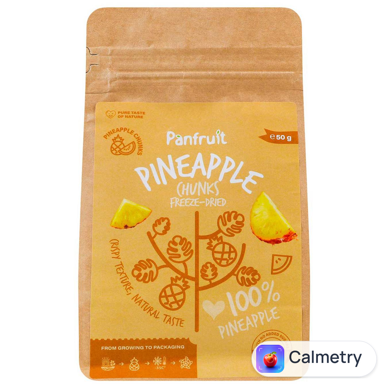 Ананас Panfruit сублімований шматочками 50г