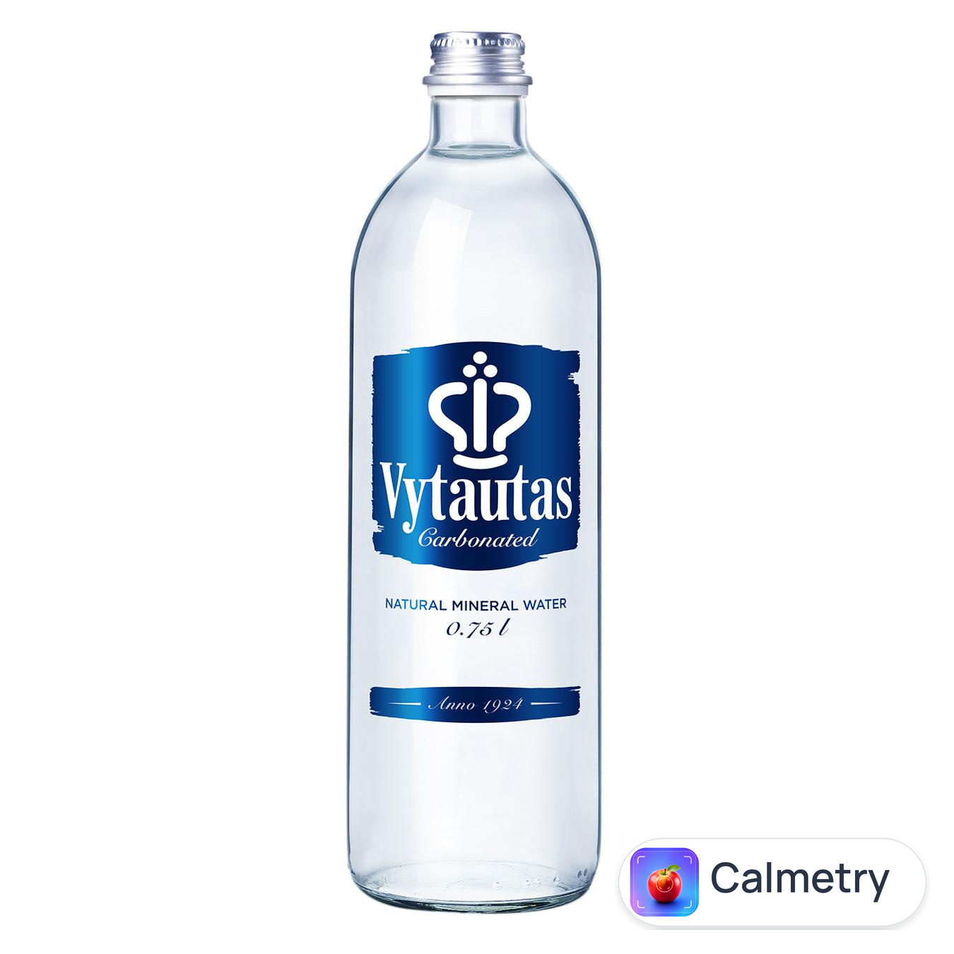 Вода мінеральна Vytautas лікувально-столова сильногазована 0,75л