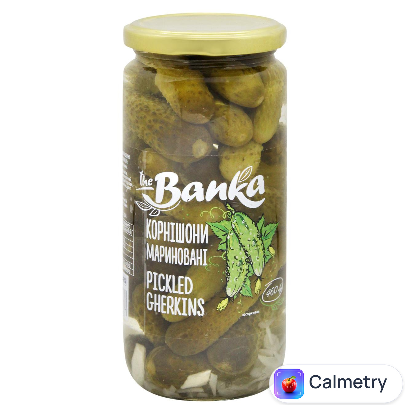 Огірки The Banka корнішони мариновані 460г