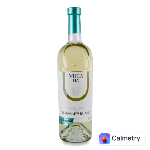 Вино Villa UA Traminer Blanc біле сухе 9-13% 0,75л