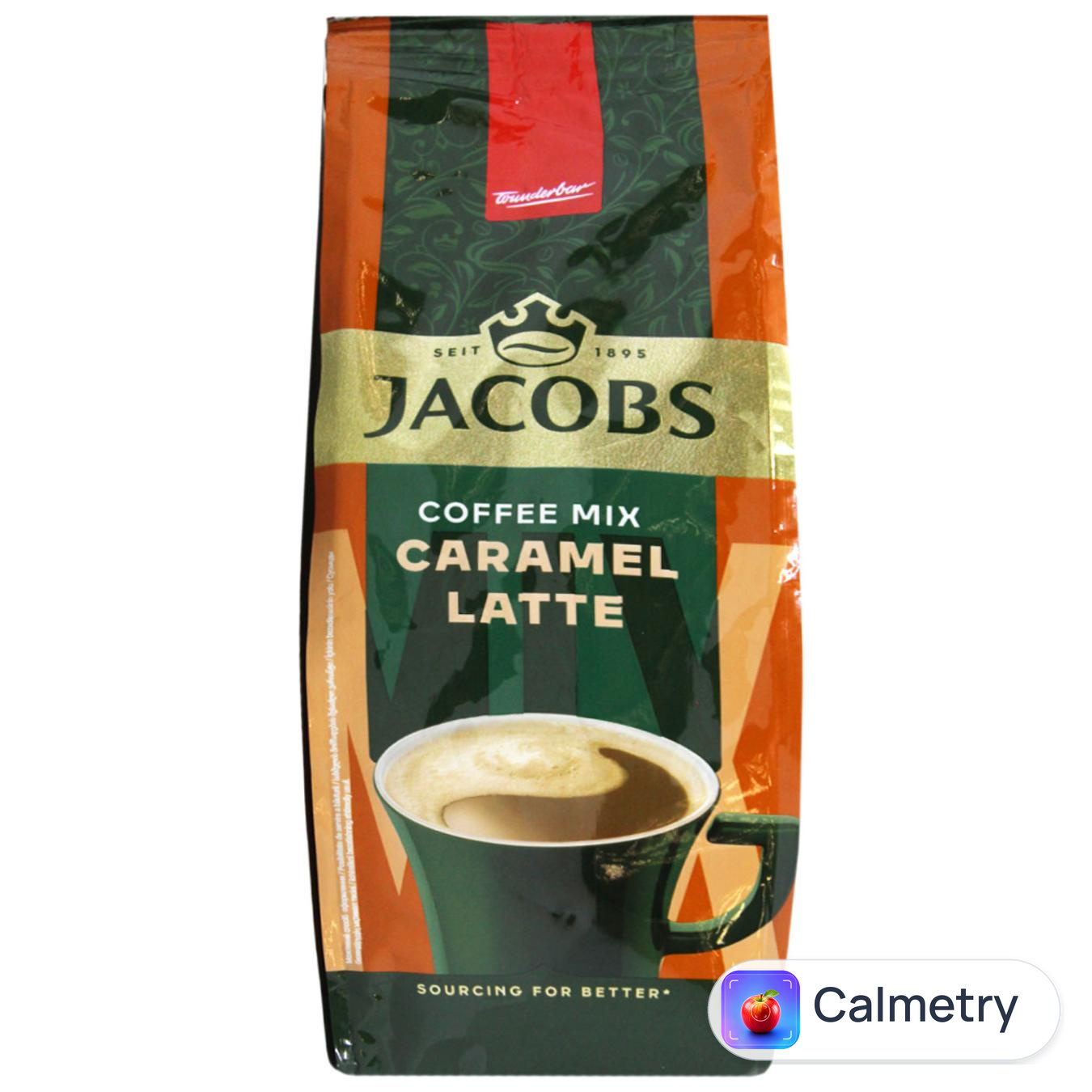 Напій кавовий Jacobs Caramel Latte 3в1 450г — фото продукту