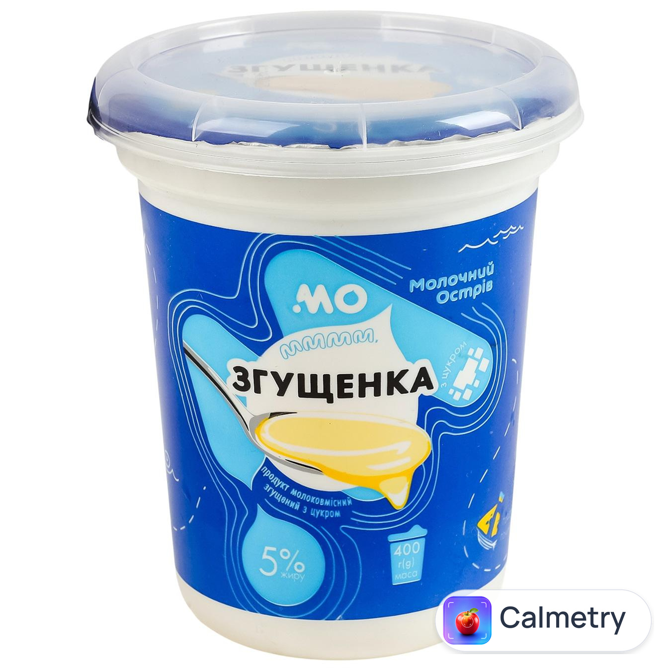 Молоко згущене Молочний Острів 5% 400г