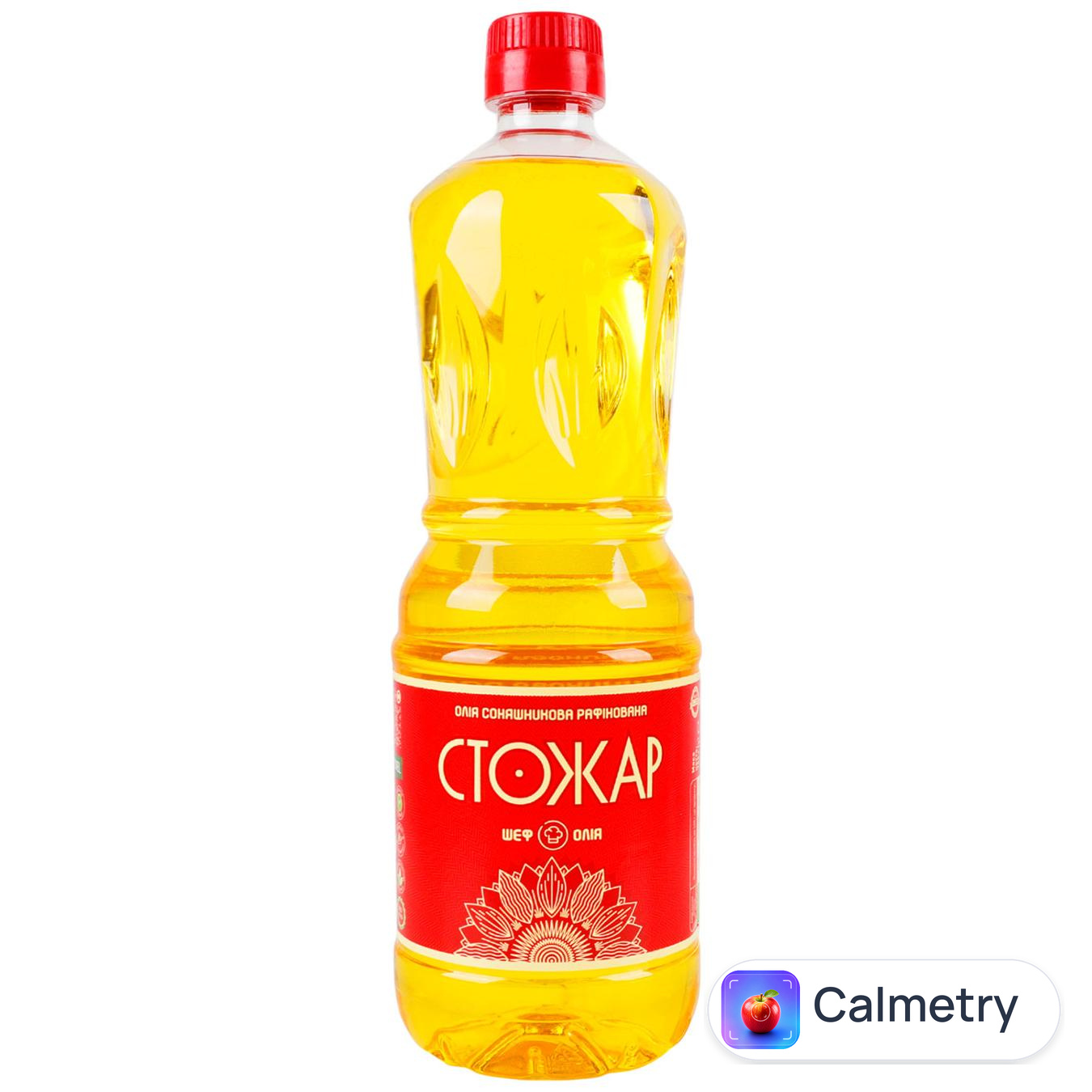 Олія соняшникова Стожар Шеф рафінована 0,85л — фото продукту