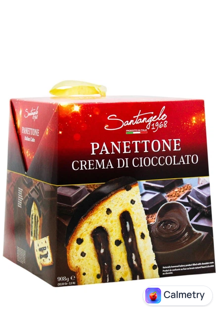 Кекс Panettone Santangelo з шоколадним кремом 908г