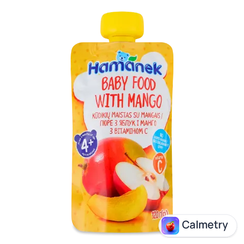 Пюре Hamanek яблуко та манго