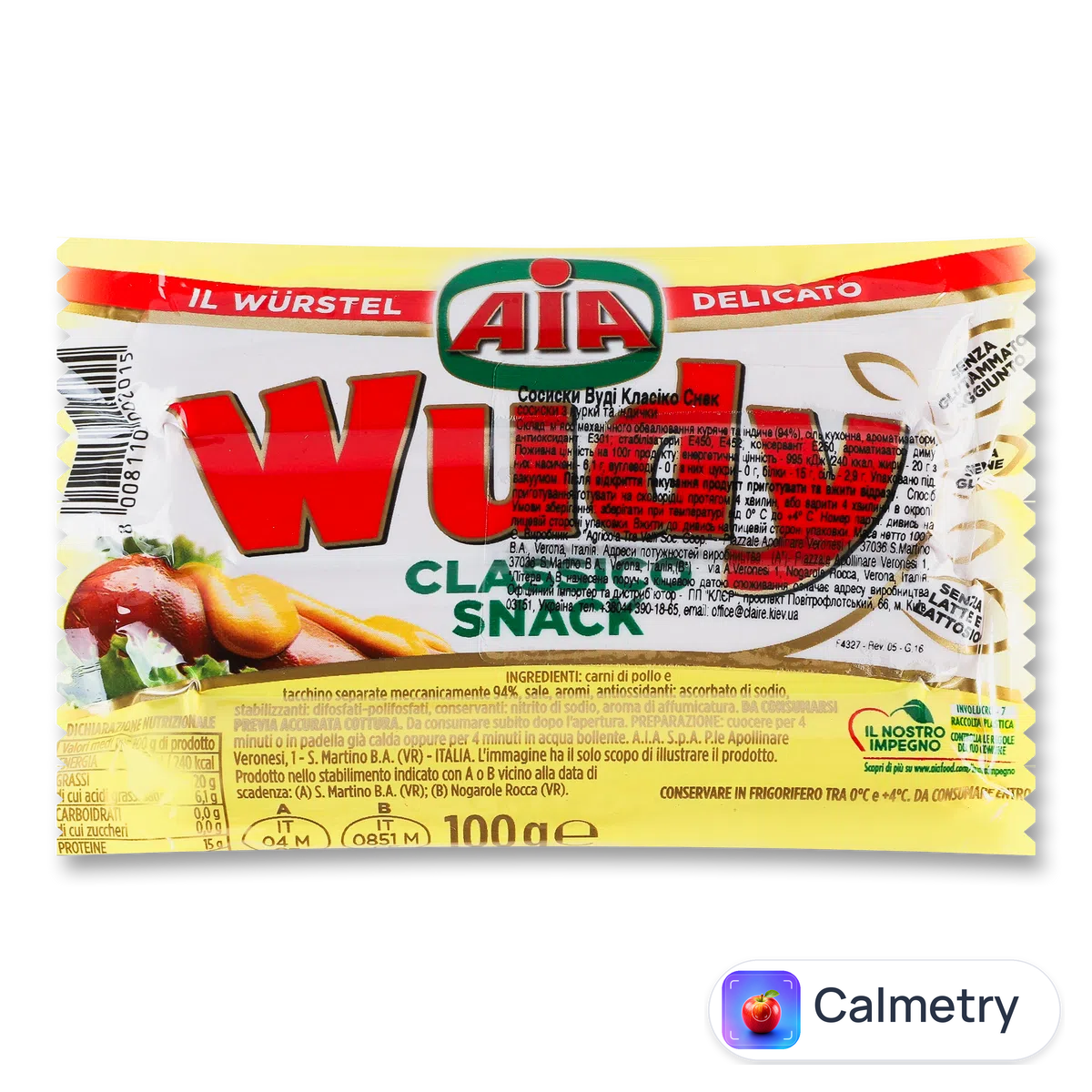 Сосиски «Wudy «Класіко» міні 100г
