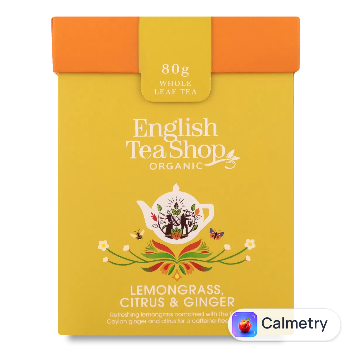 Чай трав'яний English Tea Shop лемонграс-імбир-цитрус + ложка 80г