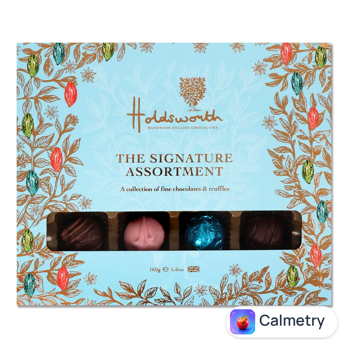 Цукерки Holdsworth Signature асорті чорний та молочний шоколад 160г