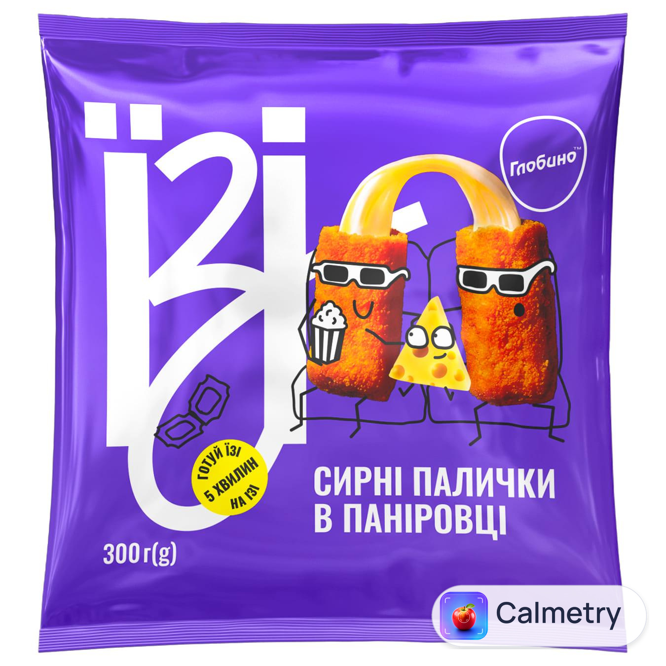 Сирні палички Їзі в паніровці заморожені 300г — фото продукту