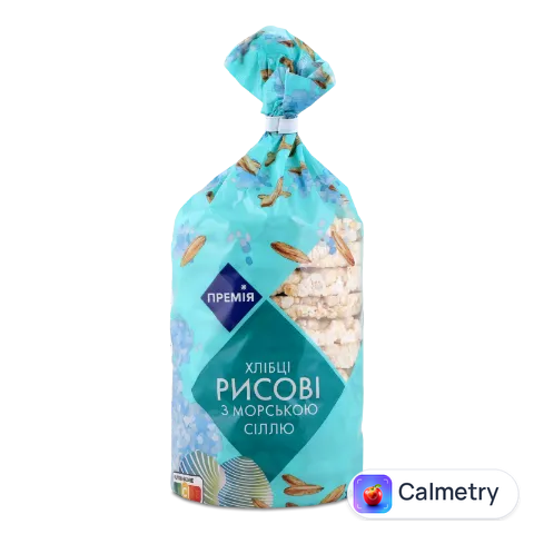 Хлібці «Премія»® з морською сіллю 100г