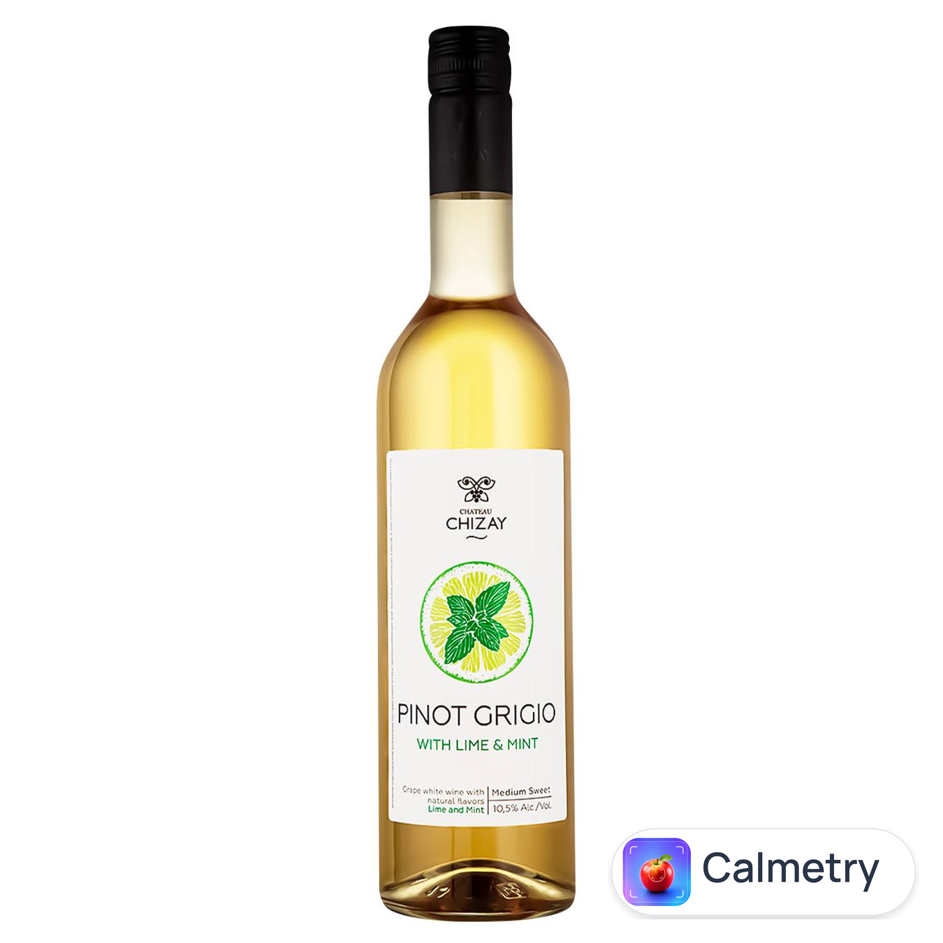 Вино Chateau Chizay Pino Grigio з лаймом та м'ятою біле напівсолодке 10.5% 0.75л