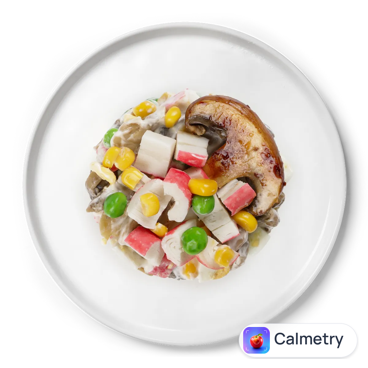 Салат Копенгаген з крабовими паличками