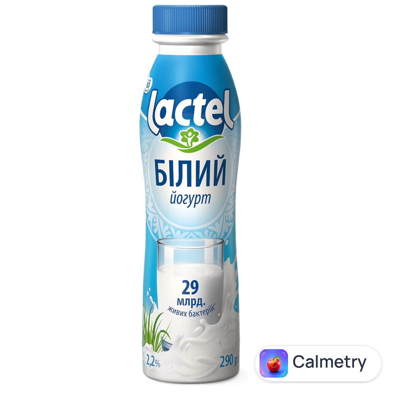 Йогурт Lactel Білий 2,2% 290г