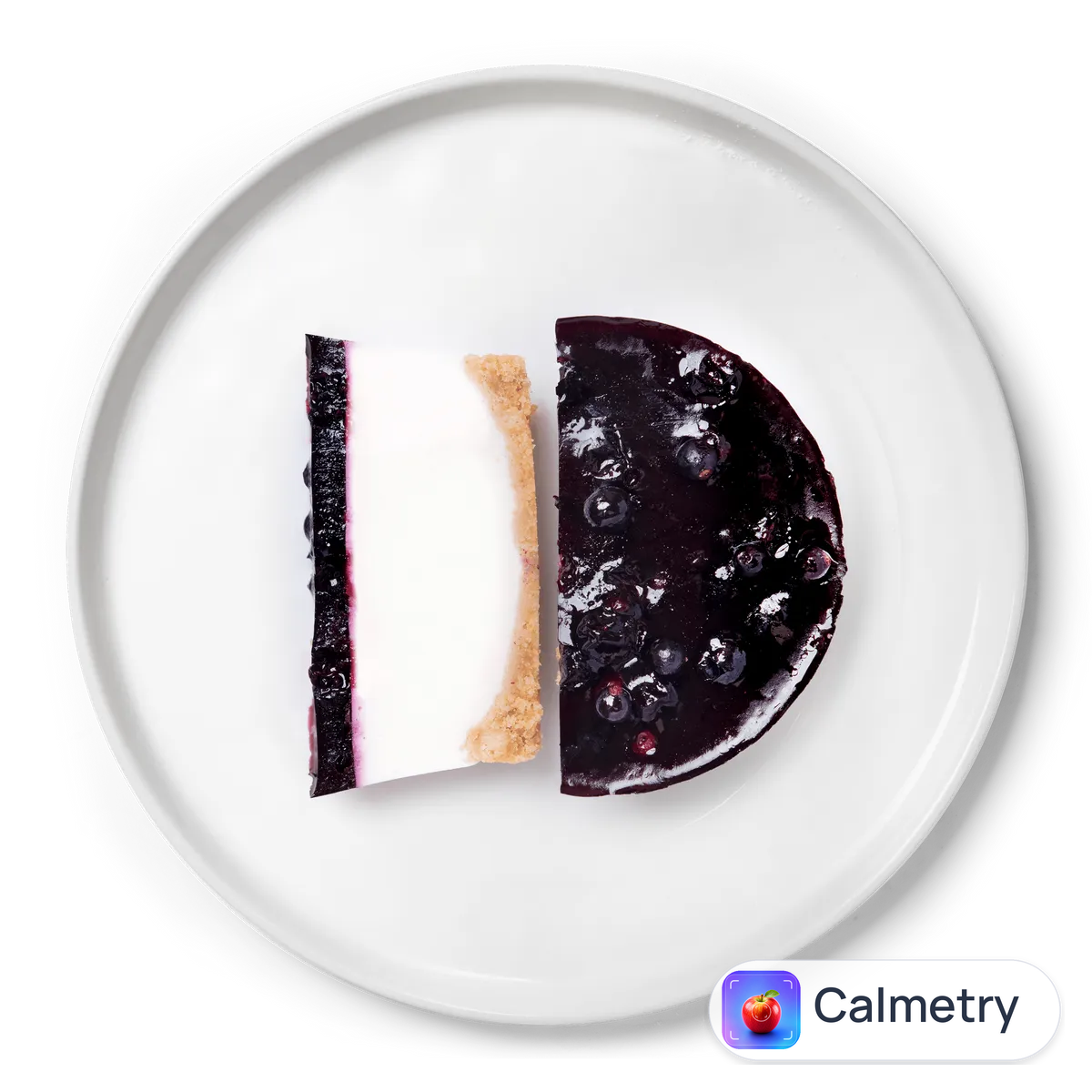 Чізкейк з чорною смородиною