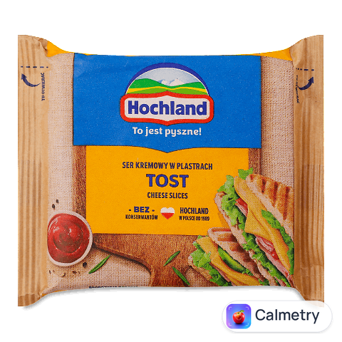 Сир плавлений Hochland Тост скибочки 36%, 130г