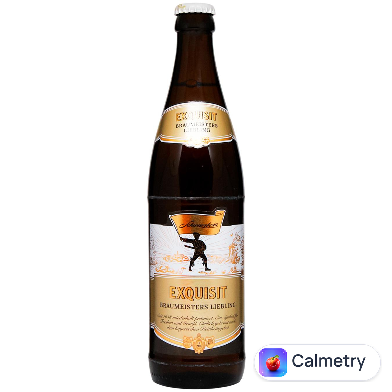 Пиво Schwarzbrau Exquisit світле фільтроване 5,4% 0,5л