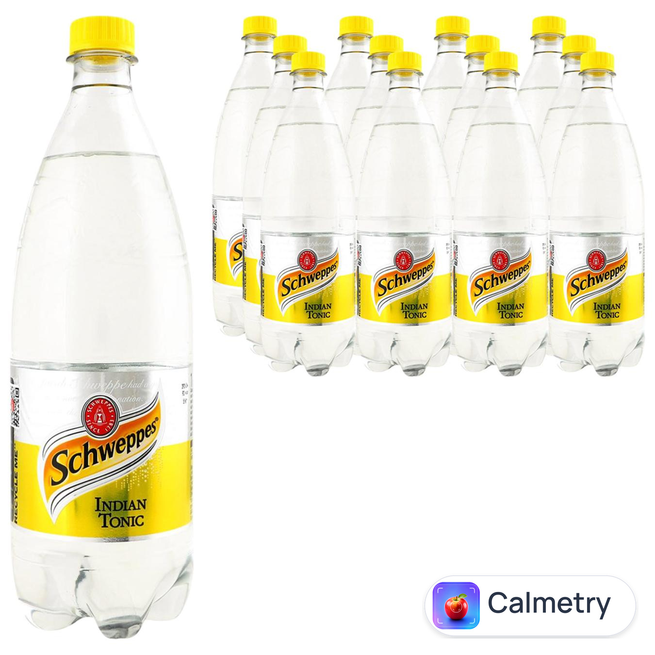Напій газований Schweppes Indian Tonic 1л 12шт