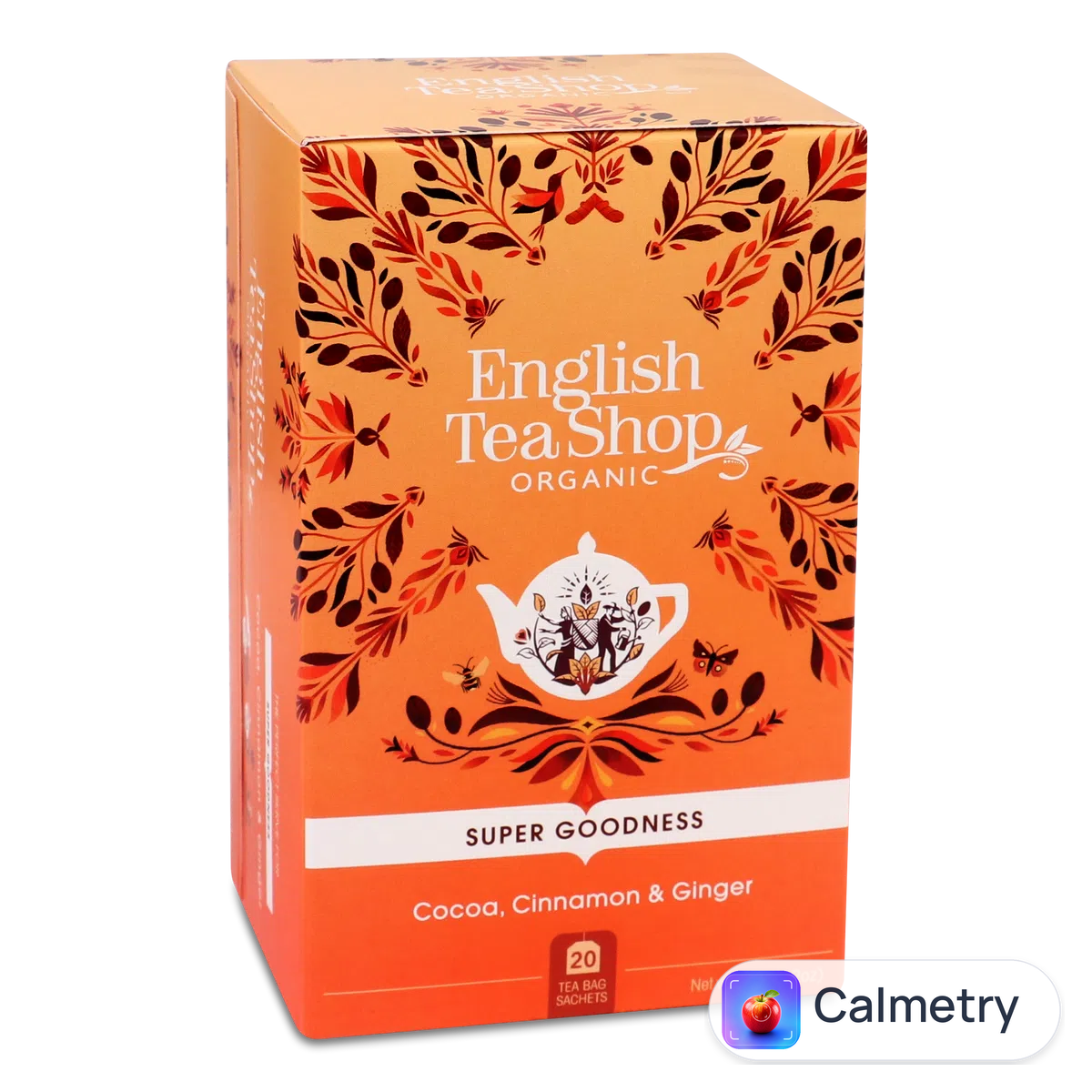 Суміш English Tea Shop какао-кориця-імбир органічна 35г