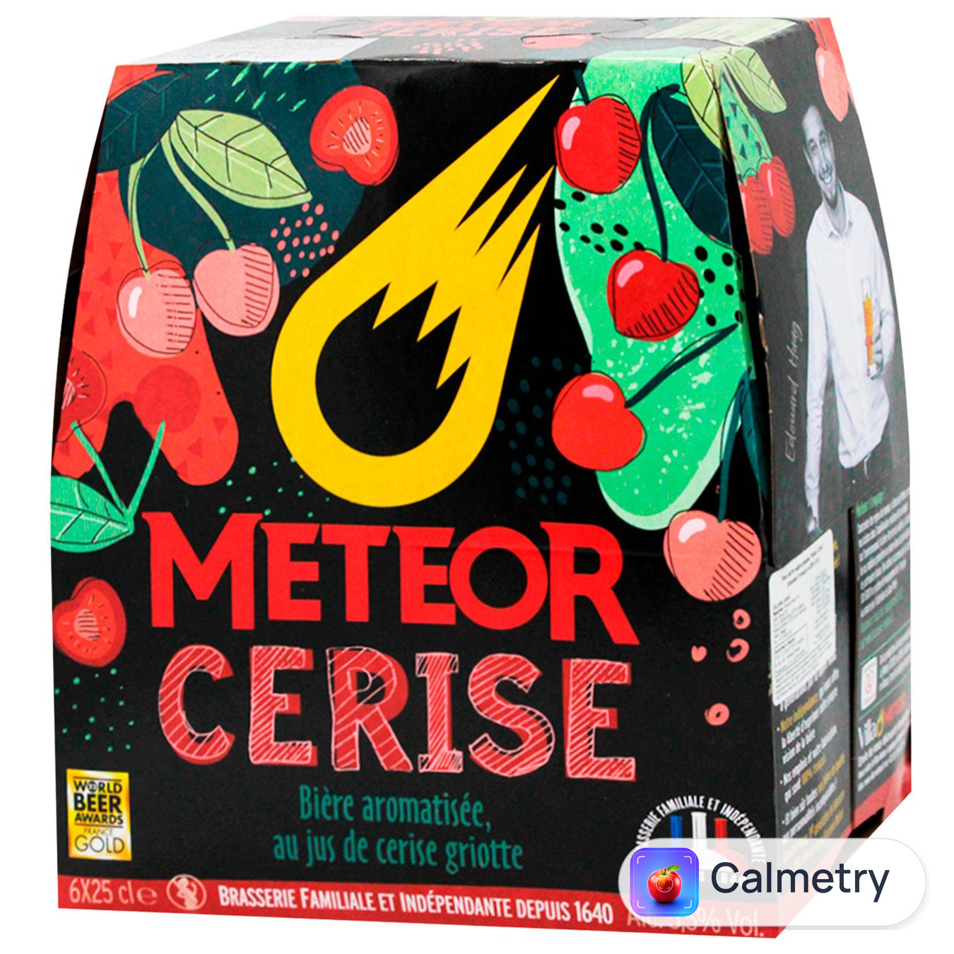 Пиво Meteor Cerise Pack світле нефільтроване 5,5% 6шт*250мл