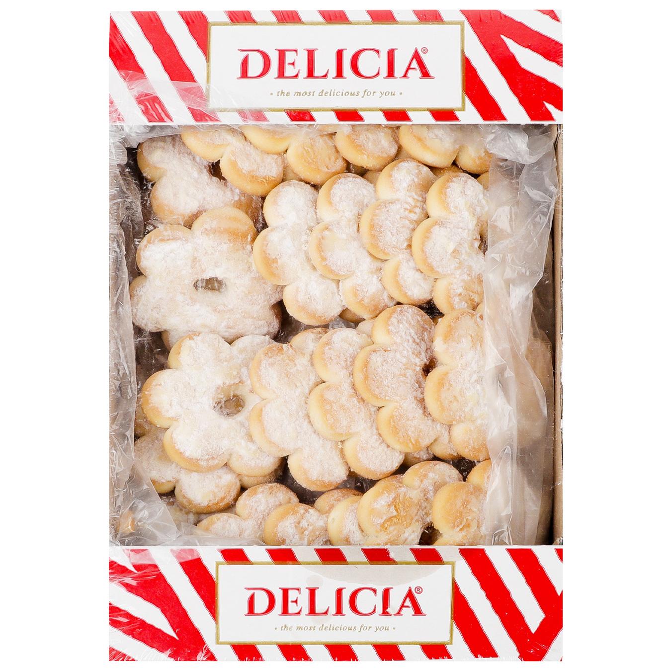 Печиво Delicia Домашнє з цукровою пудрою 250г — фото продукту