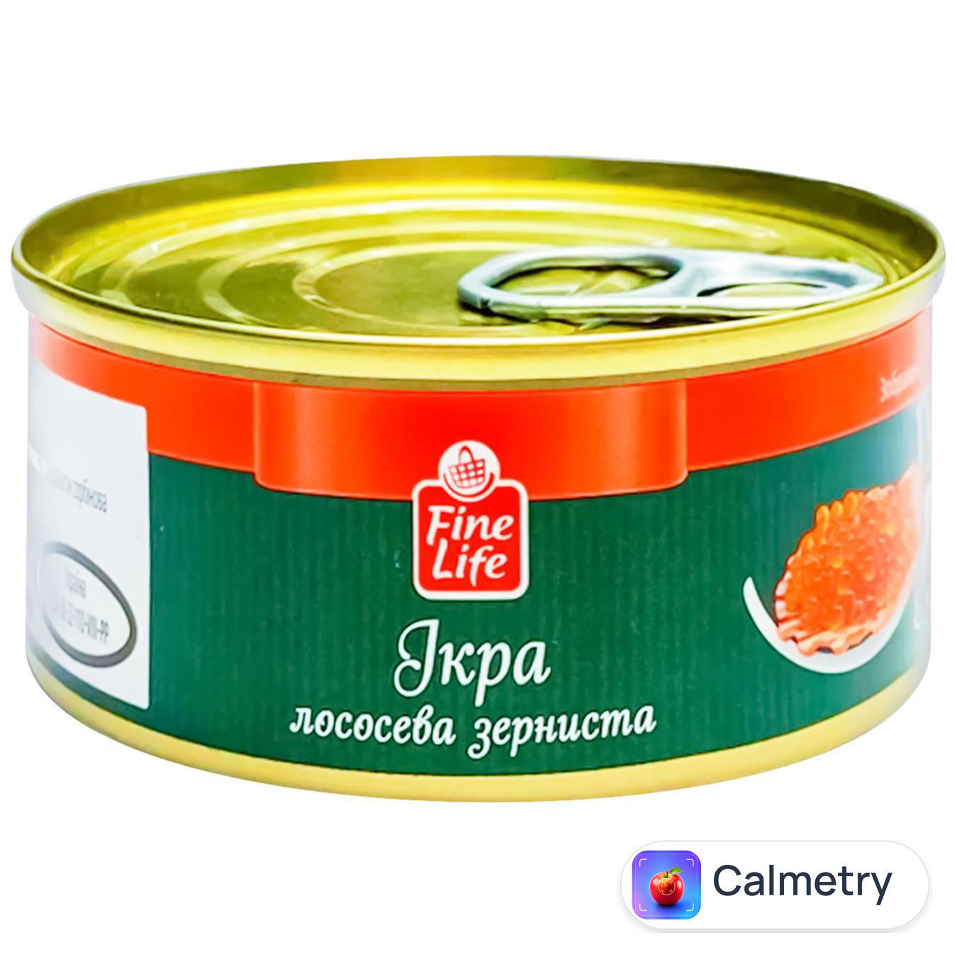 Ікра горбуші Fine Life зерниста перший сорт 80г