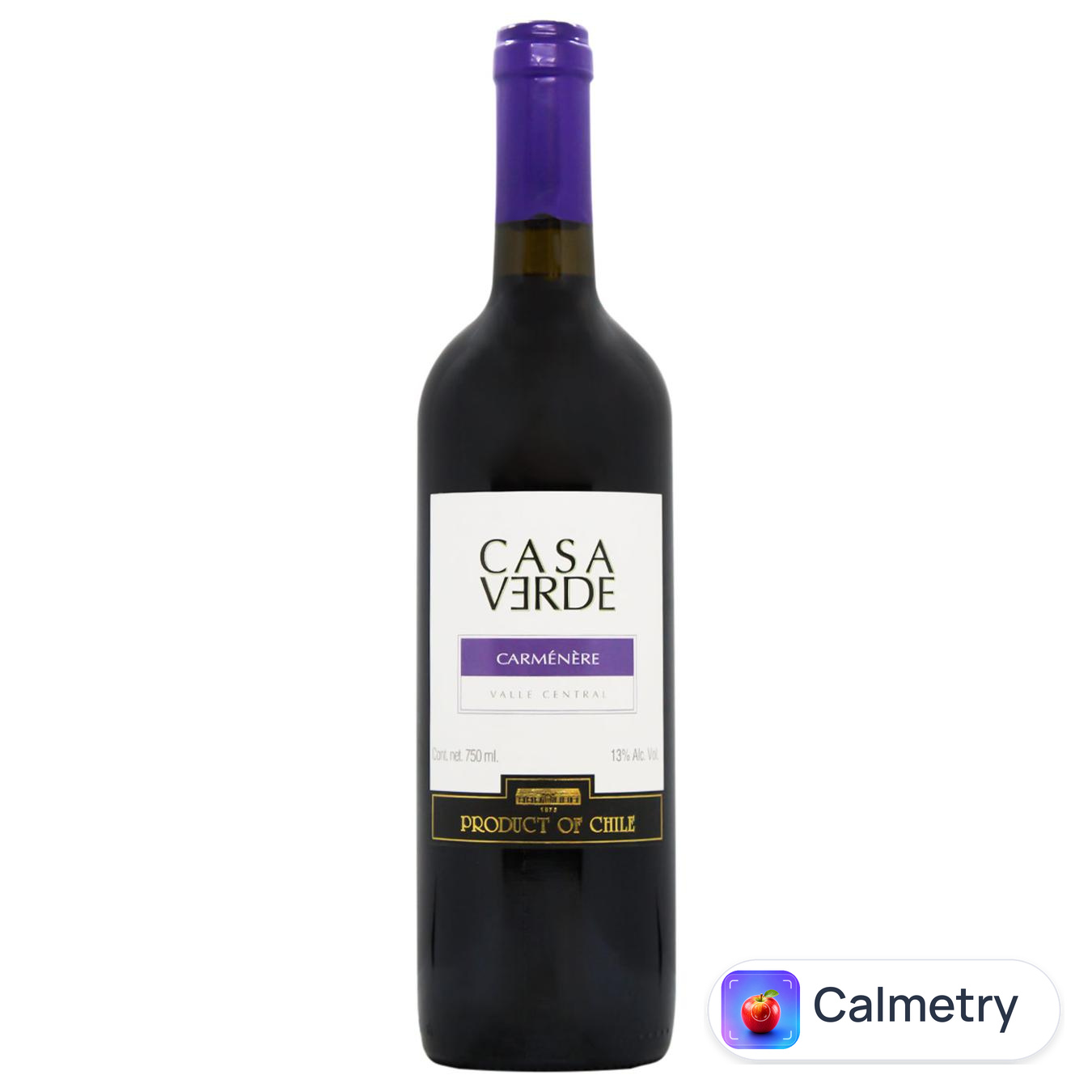 Вино Casa Verde Carmenere червоне сухе 13% 0,75л
