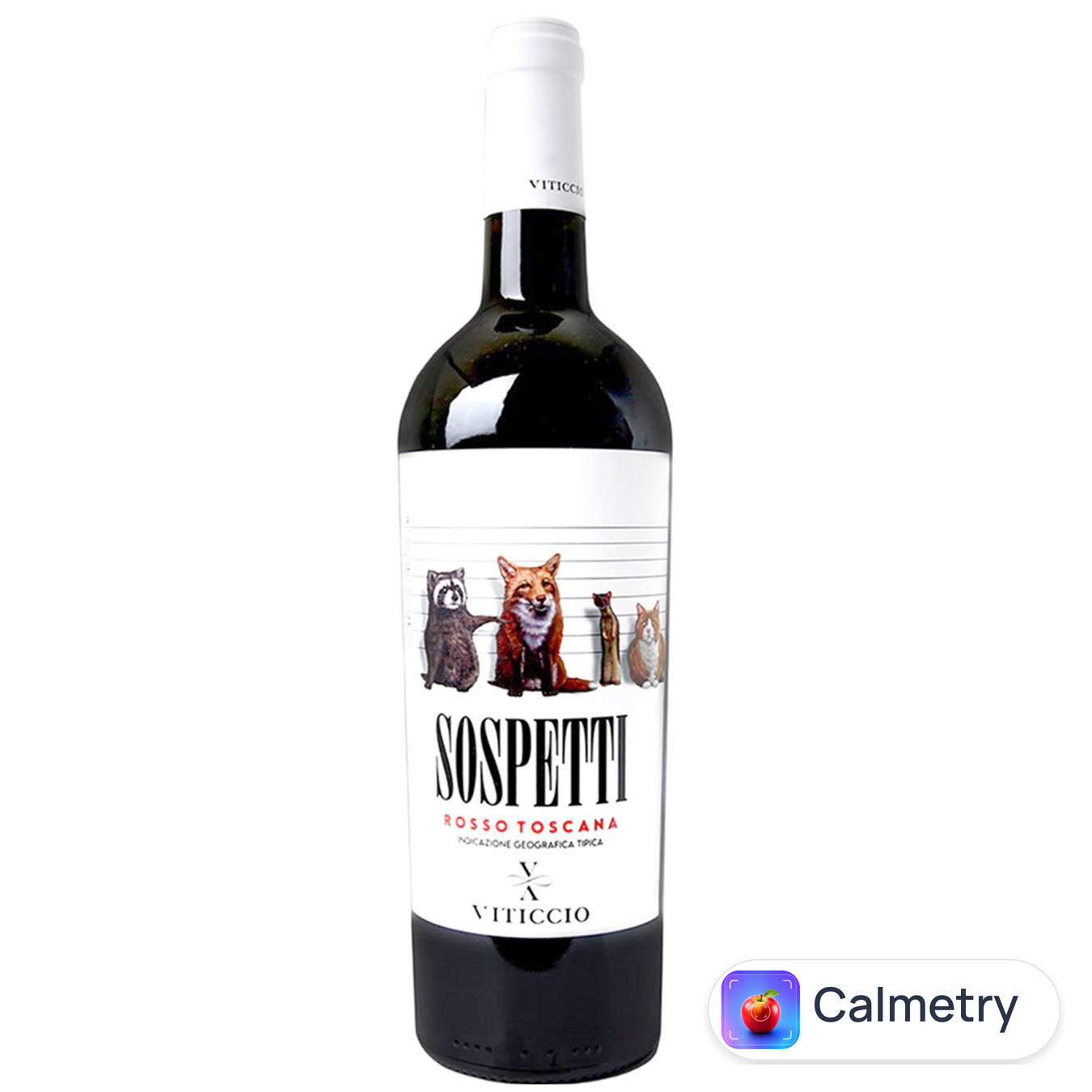 Вино Viticcio Sospetti Rosso Toscana IGT червоне сухе 13% 0,75л Fattoria Viticcio