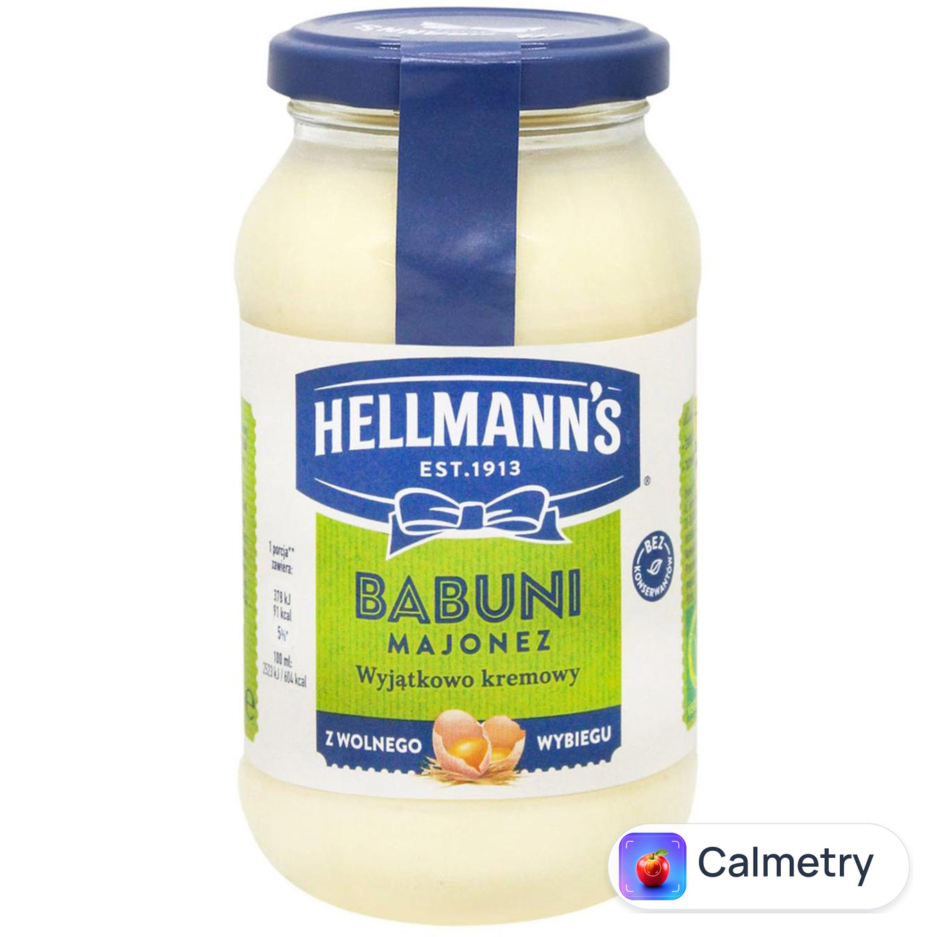 Майонез Hellmann's Babuni 64% 340мл — фото продукту