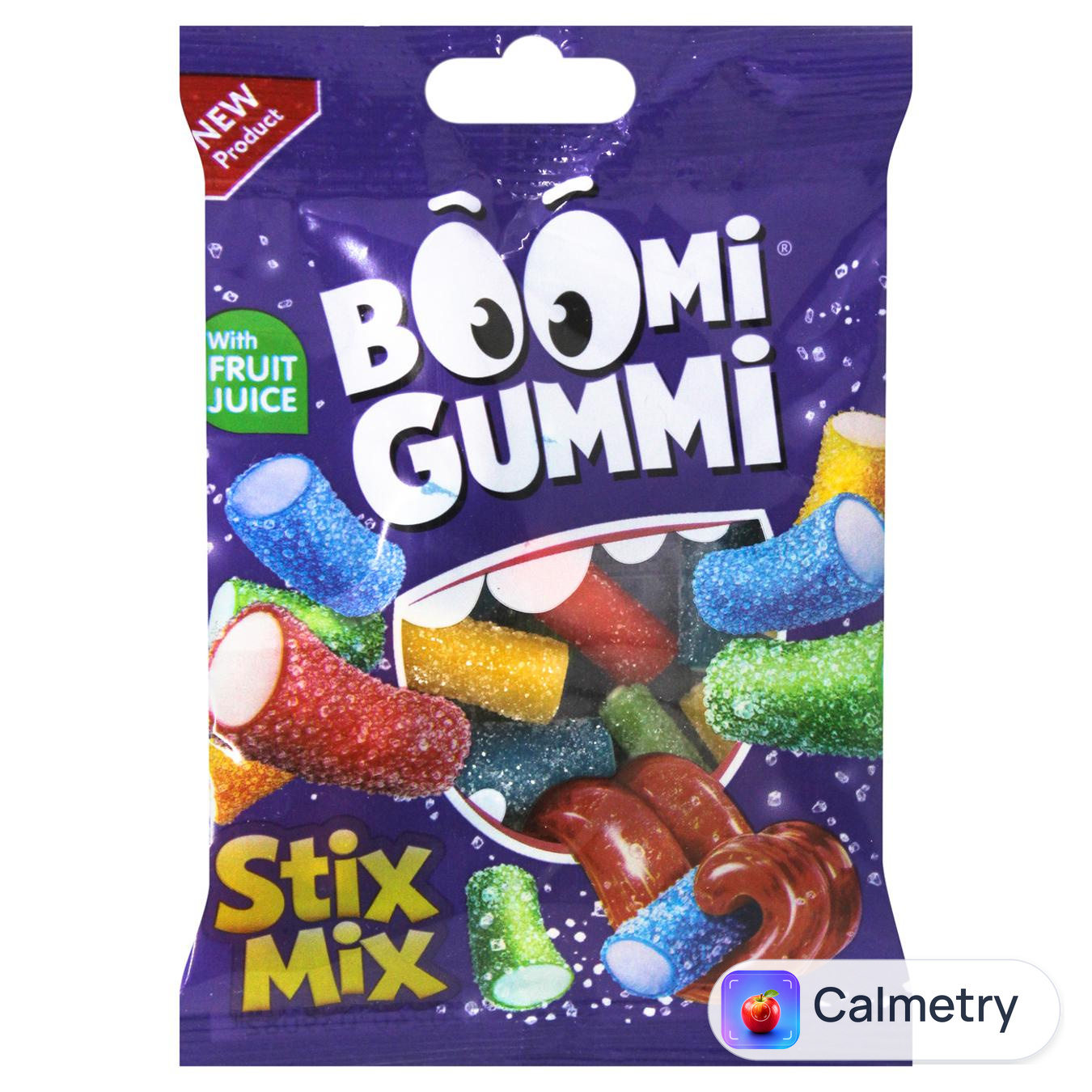 Цукерки Boomi Gummi Stix Mix желейні 70г